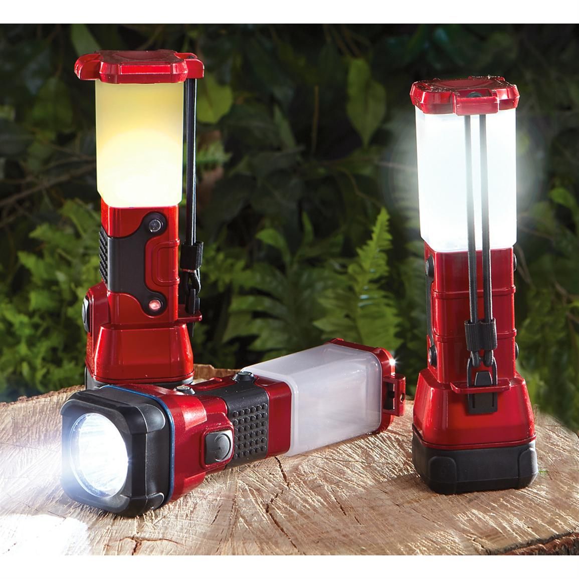 Rote taktische Taschenlampe