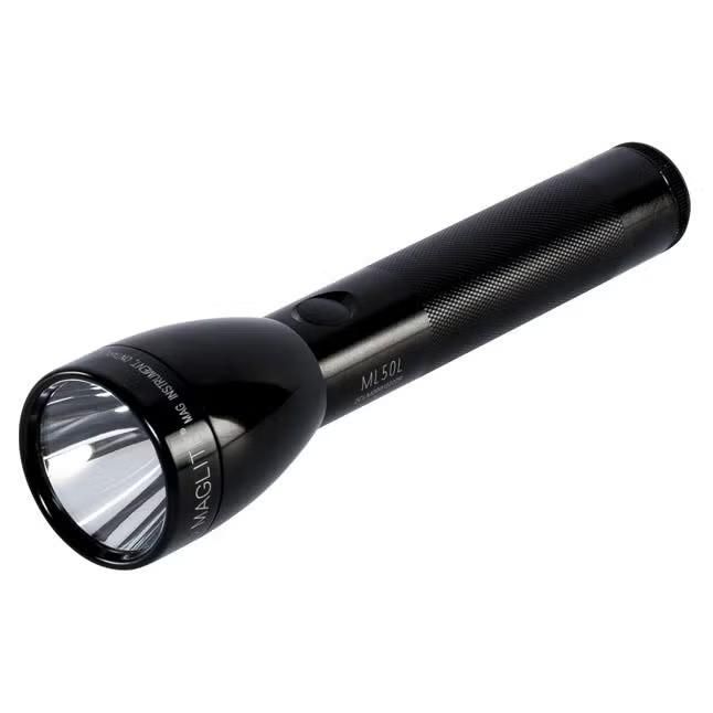 Schwarze Taschenlampe