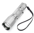 Taktische Chrom-Taschenlampe